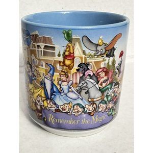 Walt Disney World 25th Anniversary Remember The Magic Coffee Mug 1996 Memories